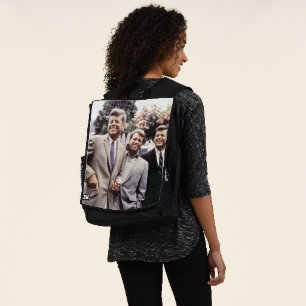 American President John Kennedy & Robert & Ted Backpack