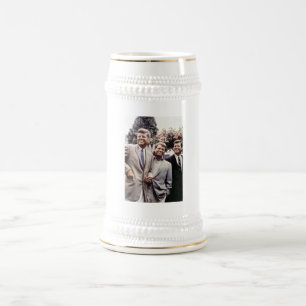American President John Kennedy & Robert & Ted Beer Stein