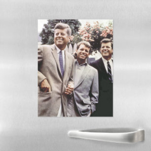 American President John Kennedy & Robert & Ted Magnetic Dry Erase Sheet