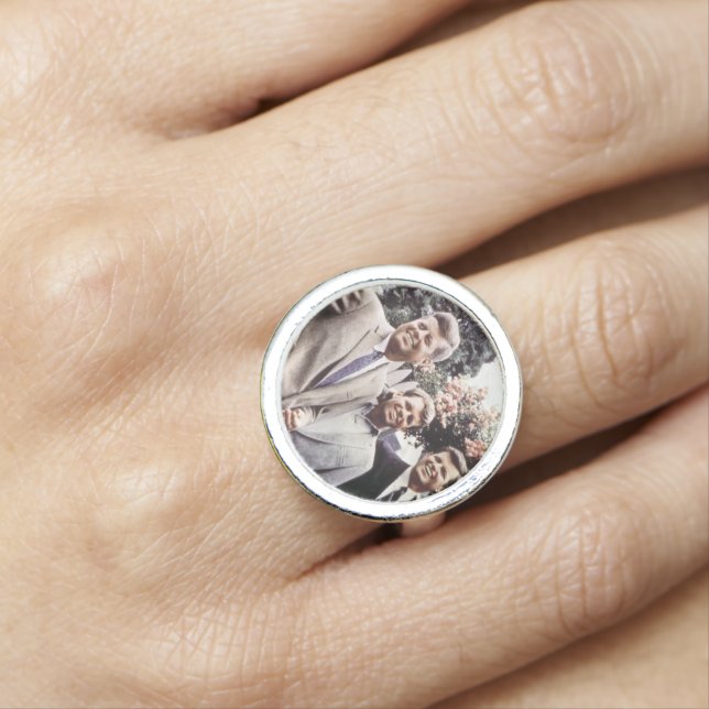 American President John Kennedy & Robert & Ted Ring (In Situ)