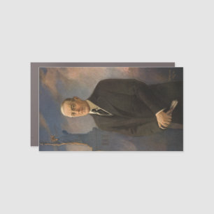 American President Woodrow Wilson & Liberty Car Magnet