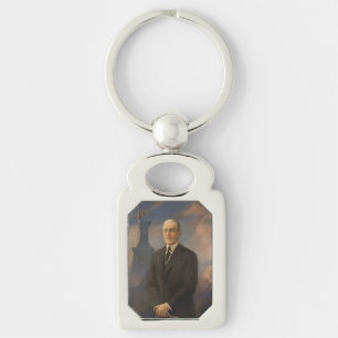 American President Woodrow Wilson & Liberty Keychain