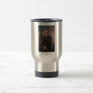 American President Woodrow Wilson & Liberty Travel Mug