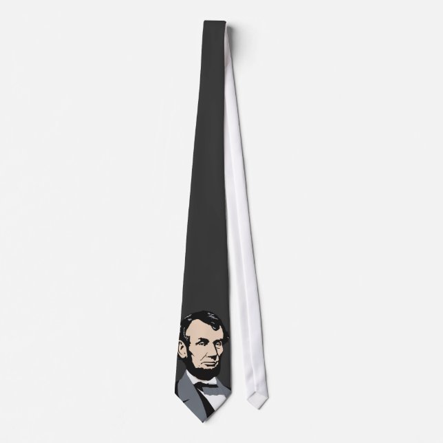 American Presidents: Abraham Lincoln 1861-1865 Neck Tie (Front)