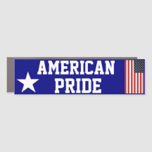 American Pride  Bumper Sticker