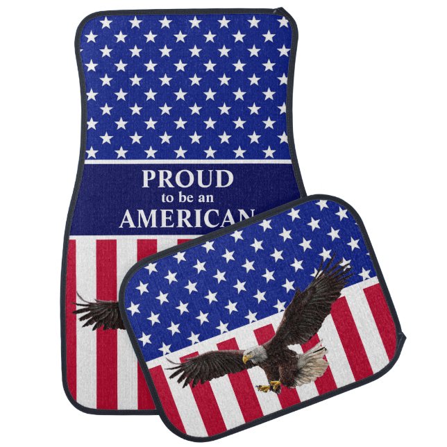 American Pride Car Floor Mat (Set)