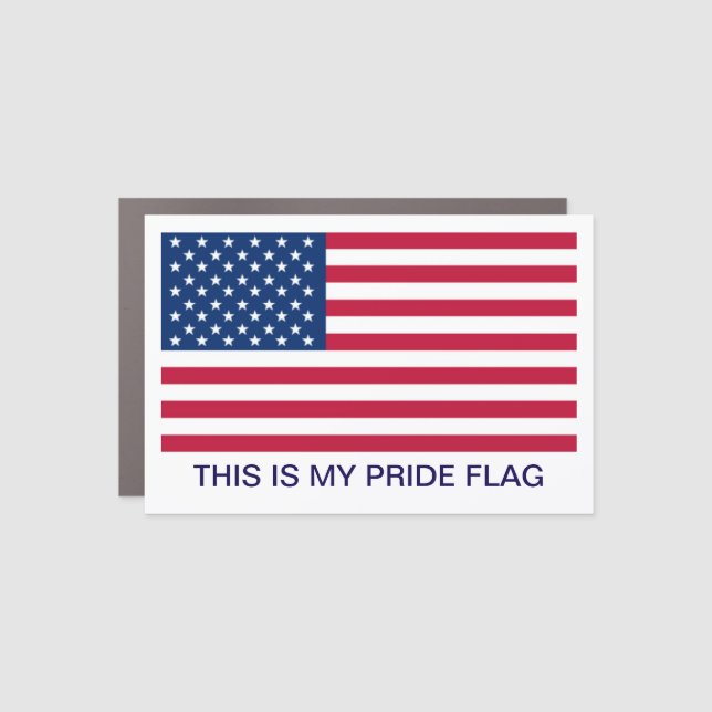 American Pride Car Magnet (Front)