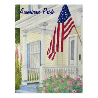 American Pride - Customizable Postcard