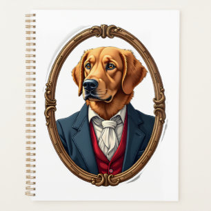American Pride Golden Retriever Vintage Shirt 4 Planner