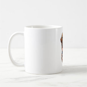 American Pride Golden Retriever Vintage Shirt Coffee Mug