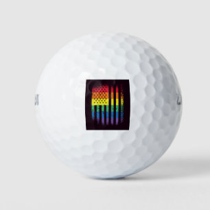 American Pride Grunge Golf Balls