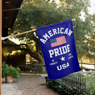 American Pride House Flag