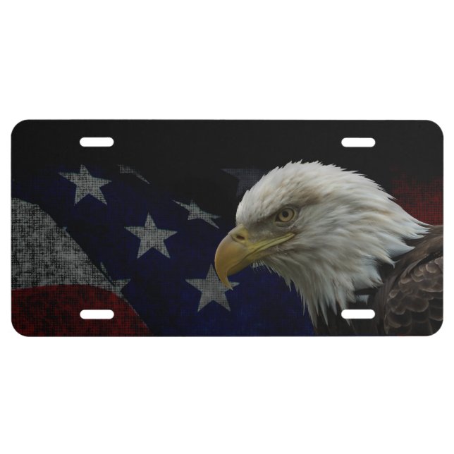 American Pride License Plate (Front)