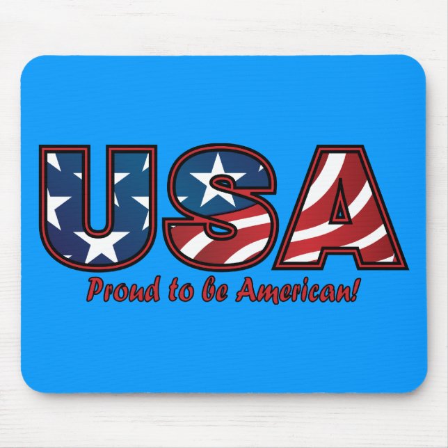 American Pride Mouse Pad (Front)