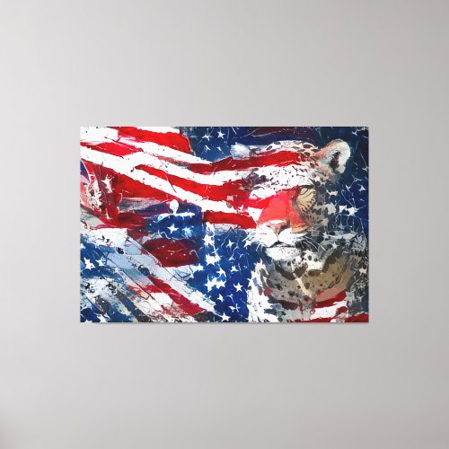 American Pride Oil Print