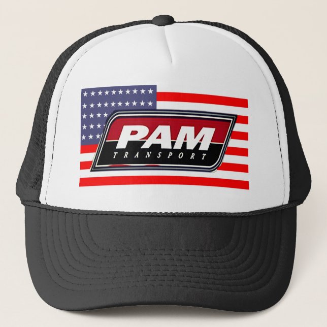 American Pride PAM Transport Trucker Hat (Front)