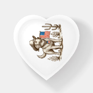 American Pride Pooch Patriotic Dog Paperweight