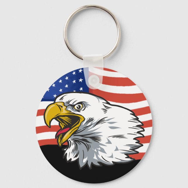 American Pride - SRF Keychain (Front)