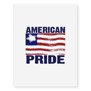 American Pride Temporary Tattoos