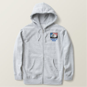 American Pride Zipped Hoodie