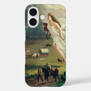 American Progress by John Gast Frontier Art iPhone 16 Case