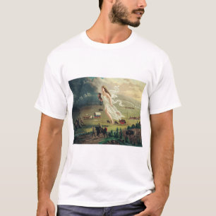 American Progress by John Gast Frontier Art T-Shirt