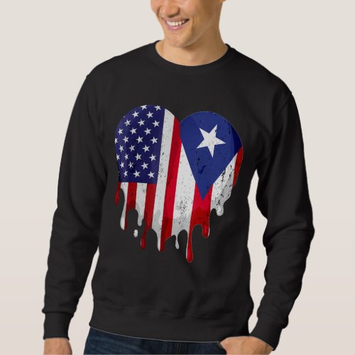 American Puerto Rican Hispanic Heritage Month Rico Sweatshirt