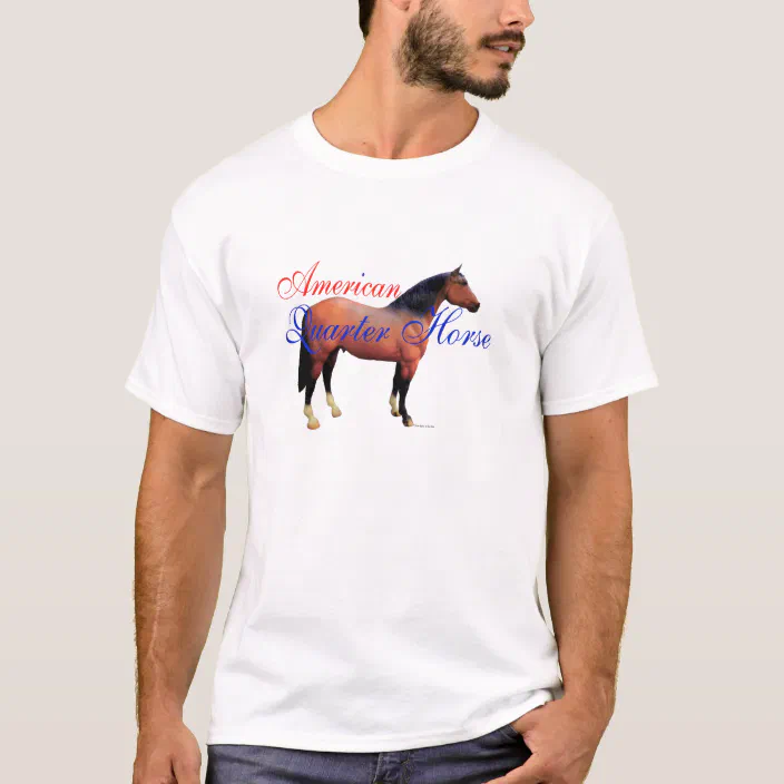Quarter horse tshirt