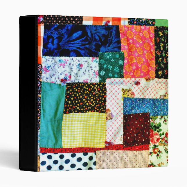 American Quilt 3 Ring Binder (Front/Spine)