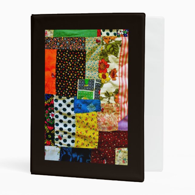American Quilt Design Mini Binder (Front/Inside)