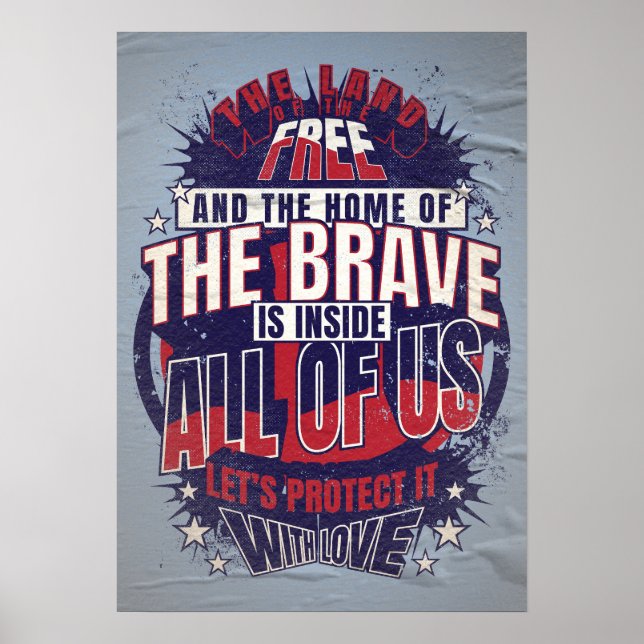 American Quote Poster (Front)