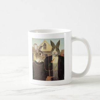AMERICAN RABBIT COFFEE MUG