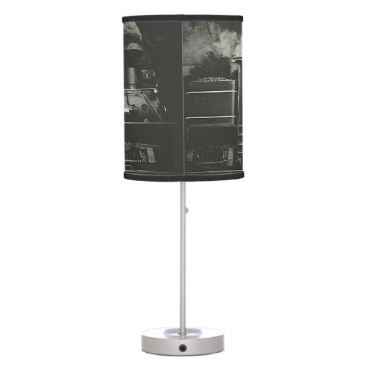 American Railroad Photo Lamp Shade (Back)