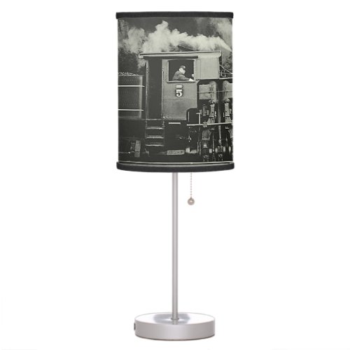 American Railroad Photo Lamp Shade