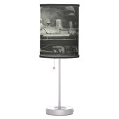 American Railroad Photo Lamp Shade (Right)