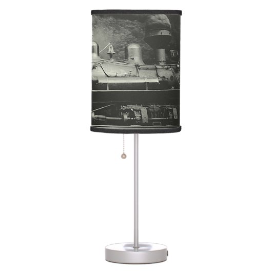 American Railroad Photo Lamp Shade (Right)