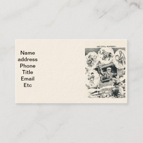 American Railroad Train Engineer Business Cards
