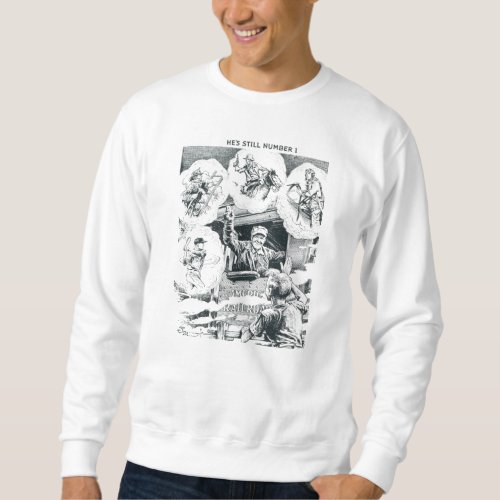 American Railroad Train Engineer Sweatshirt