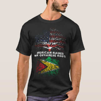 American Raised With Guyanese Roots Guyana T-Shirt