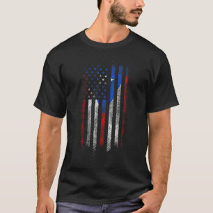 American Raised With Puerto Rican Roots Puerto Ric T-Shirt