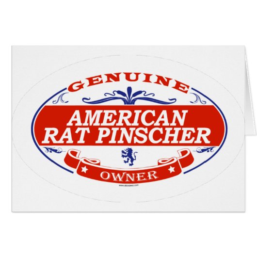 American Rat Pinscher Cards (Front Horizontal)