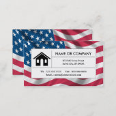 american real estate business card (Front/Back)