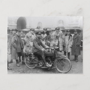 American Red Cross Ambulance Drivers Postcard