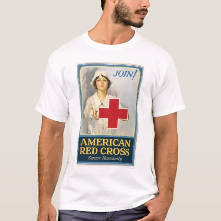 American Red Cross Serves Humanity T-shirt