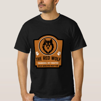 American Red Wolf Conservation T-Shirt