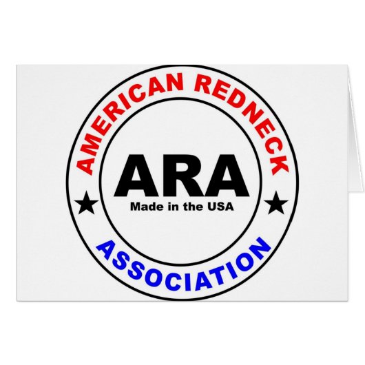 American Redneck Association Cards (Front Horizontal)