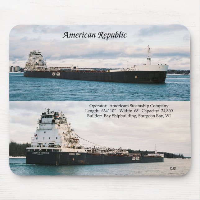 American Republic mousepad (Front)