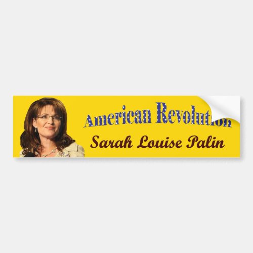 American Revolution Bumper Sticker