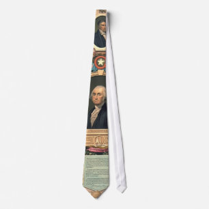 American Revolution Freemasons 1876 Tie