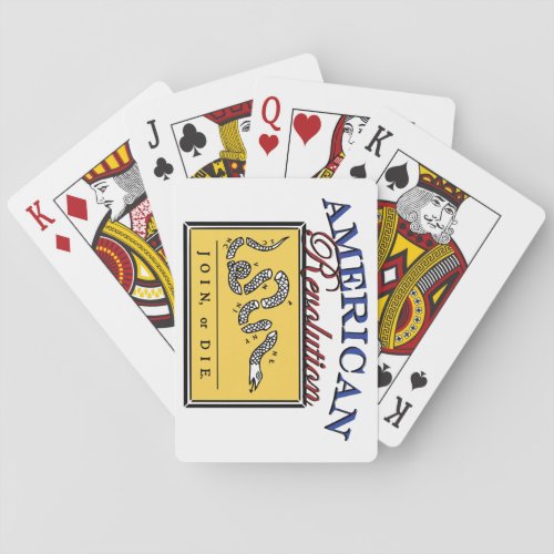 American Revolution Poker Cards